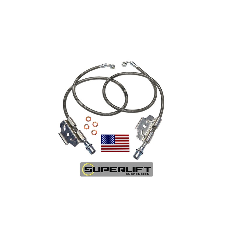 Bullet Proof Brake Hose - Front - 03-13 Ram 2500/3500 w/ 4-6" Lift 91600