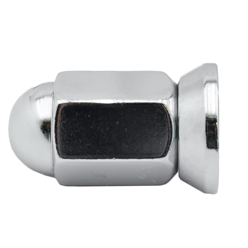 Chrome Nut with Washer M14x1.5 tpi