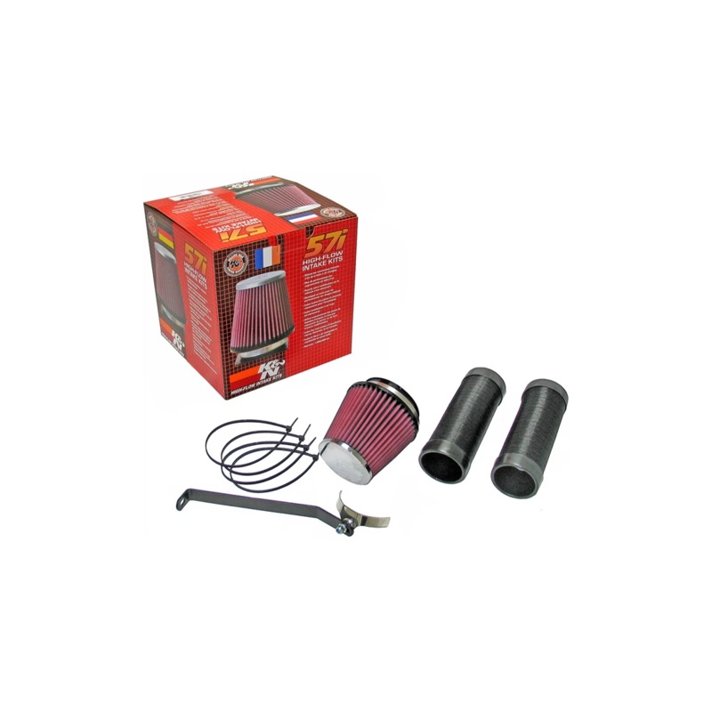K&N Cold Air Intake - High-flow, Roto-mold Tube - BMW 118D/120D 2.0D 143/177BH 2007-2012