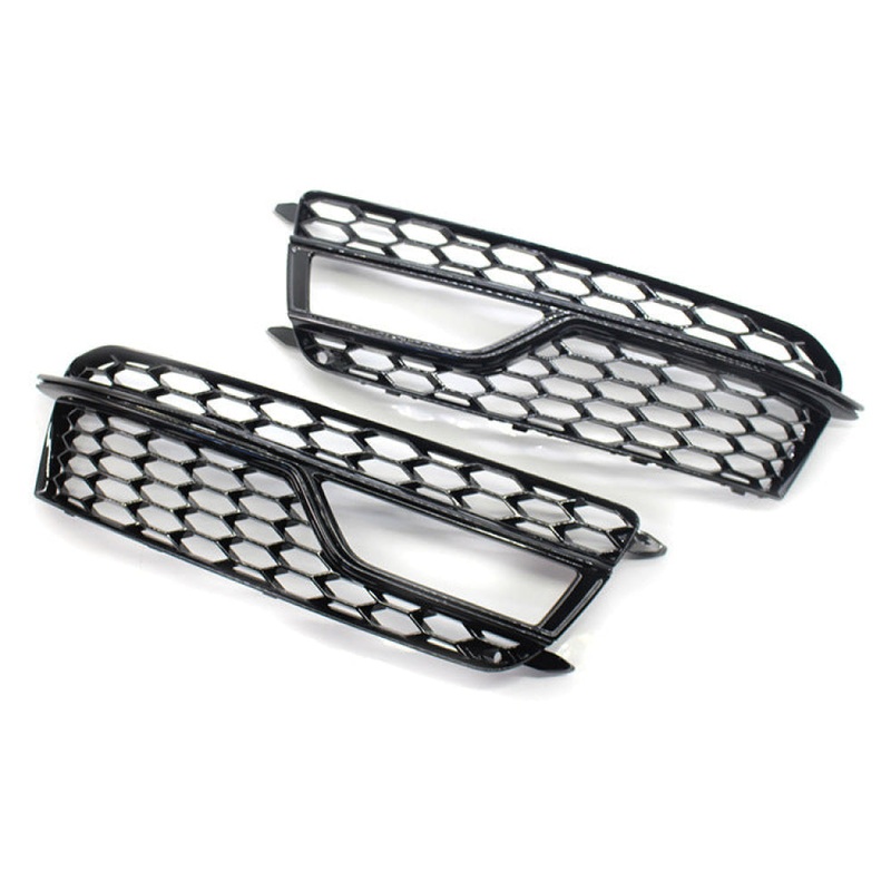 2013-2017 Audi RS5 Style Fog Light Grilles | B8.5 A5/S5