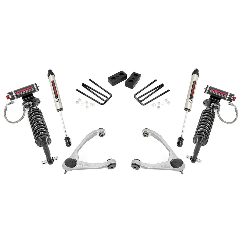 3.5 Inch Lift Kit | Forged UCA | Cast Steel | Vertex/V2 | Chevy/GMC 1500 (07-13)