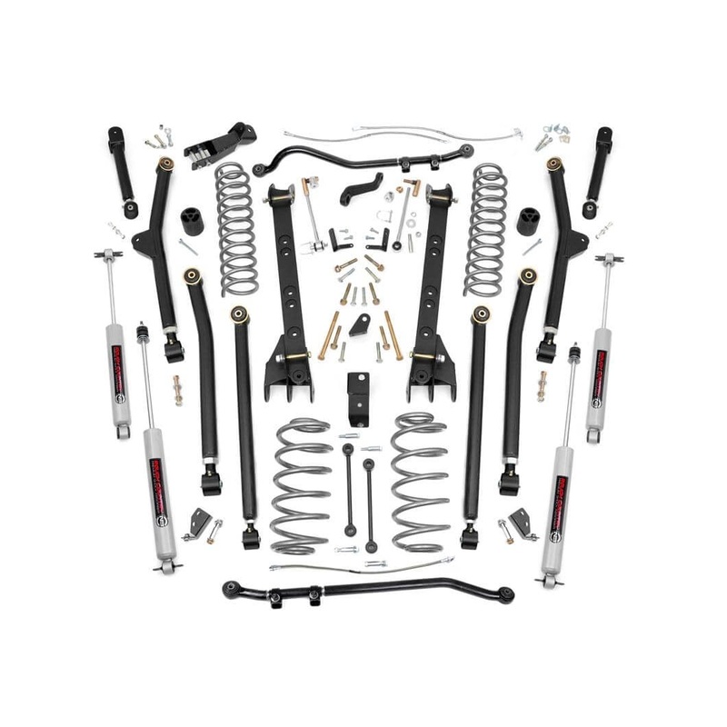 4 Inch Lift Kit | Long Arm | Jeep Wrangler Unlimited 4WD (2004-2006)