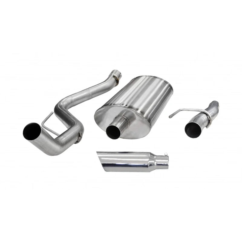 Corsa Performance - Sport / 3.0 in Cat-Back SSE 4.0 in Single Tip | Ford F-150 V8 2011-2014 5.0L