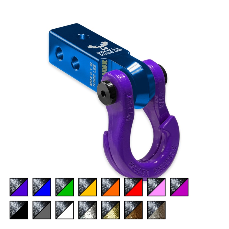 Jowl 3/4 Split Shackle and Blue Mohawk 2.0 Receiver Combo