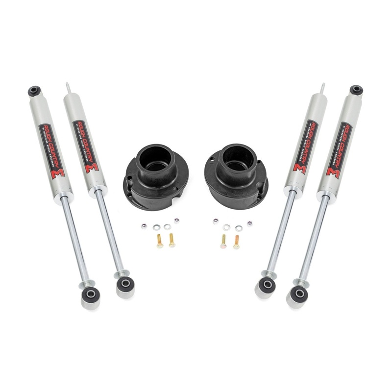Rough Country 2.5 Inch Leveling Kit RR Leaf M1 Fits Dodge Ram 3500 4WD 2013-2024