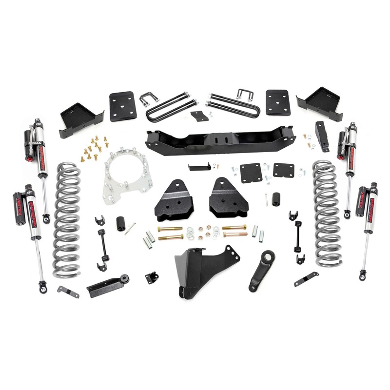 Rough Country 6 Inch Lift Kit Diesel No OVLD Vertex Fits Ford F-350 4WD 2017-2022