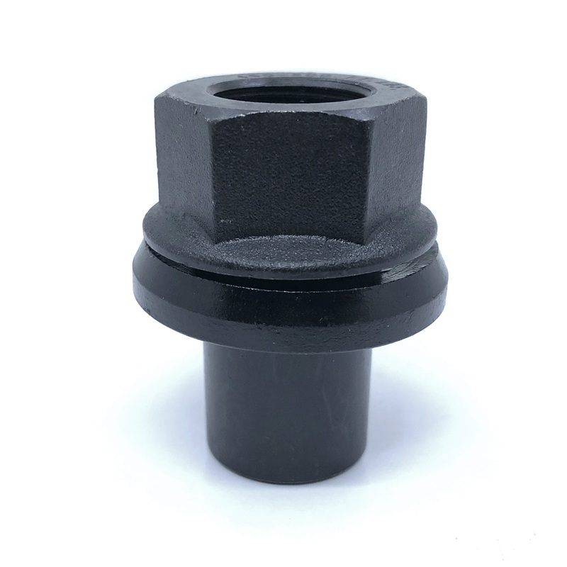 Two Piece 28mm Sleeve Flanged M22x1.5 Wheel Nuts 33mm Hex Unimount Hub Pilot