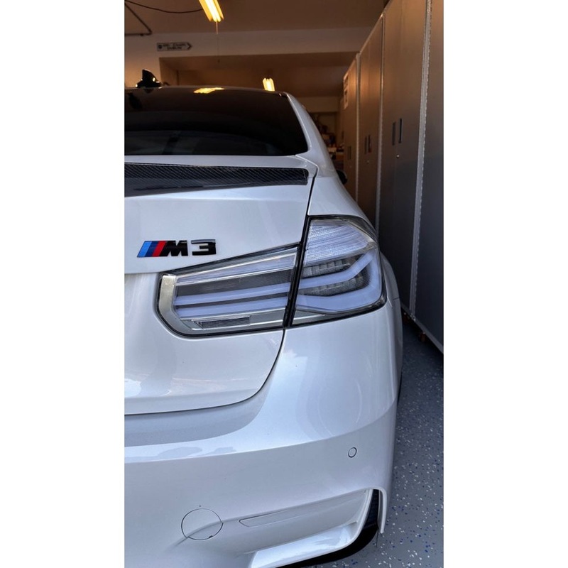 2013-2018 BMW M3/3-Series Euro Clear LCI Style Taillights | F80/F30