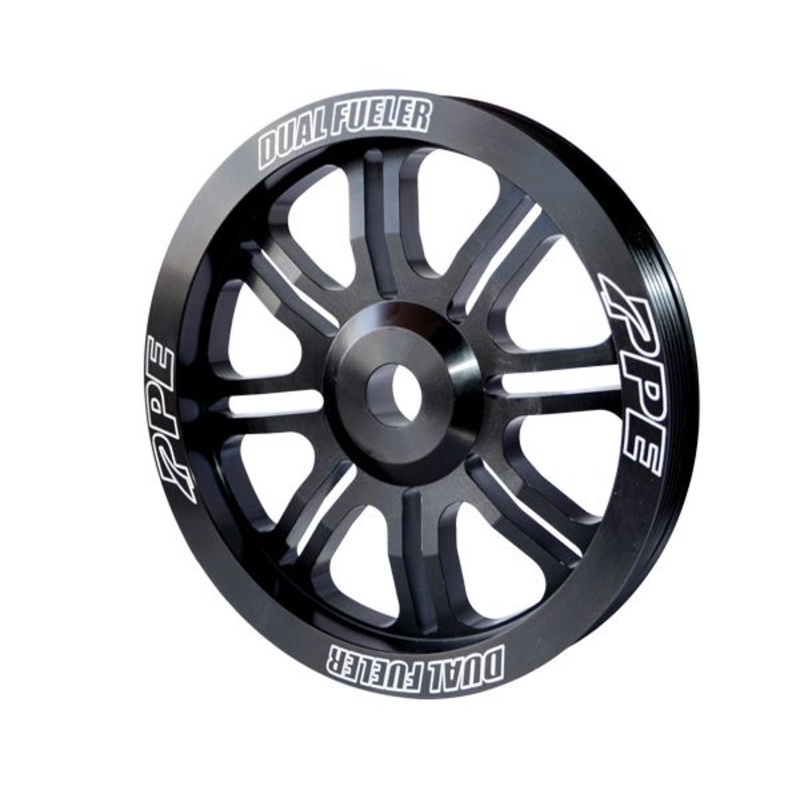 Dual Fueler Pulley Wheel 816 GM Aluminum Black