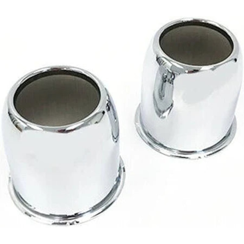 SET OF 2 CW518 Center Cap for 8 Lug Aluminum Trailer Wheel
