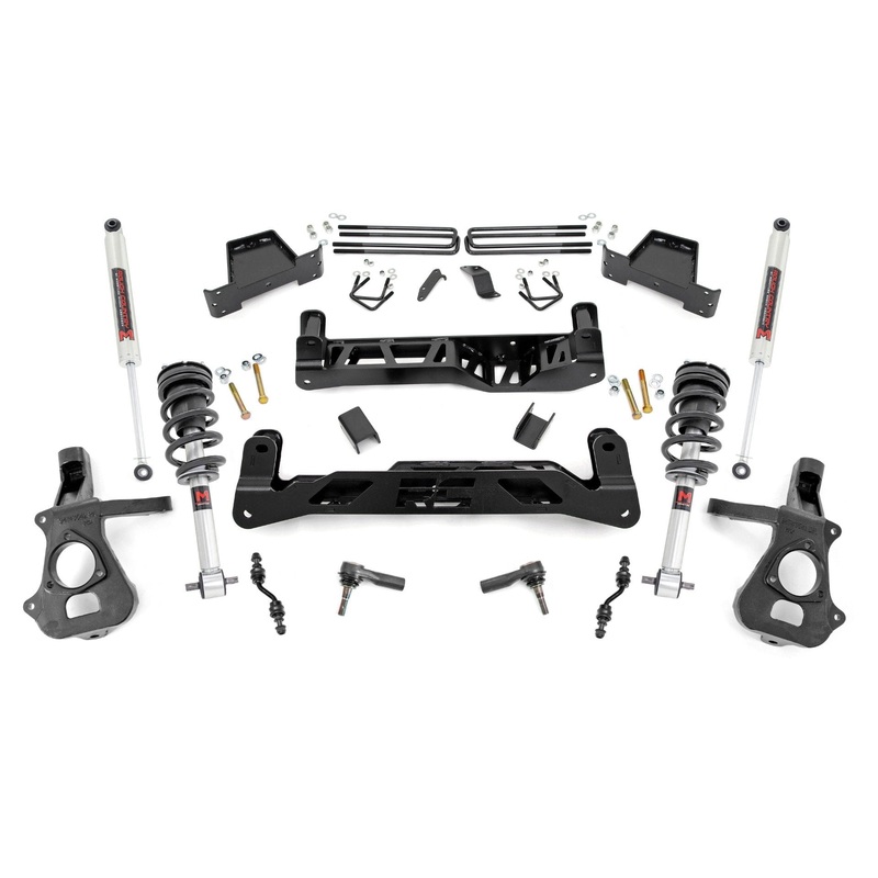 7 Inch Lift Kit | Cast Steel | M1 Struts/M1 | Chevy/GMC 1500 (14-18 & Classic)