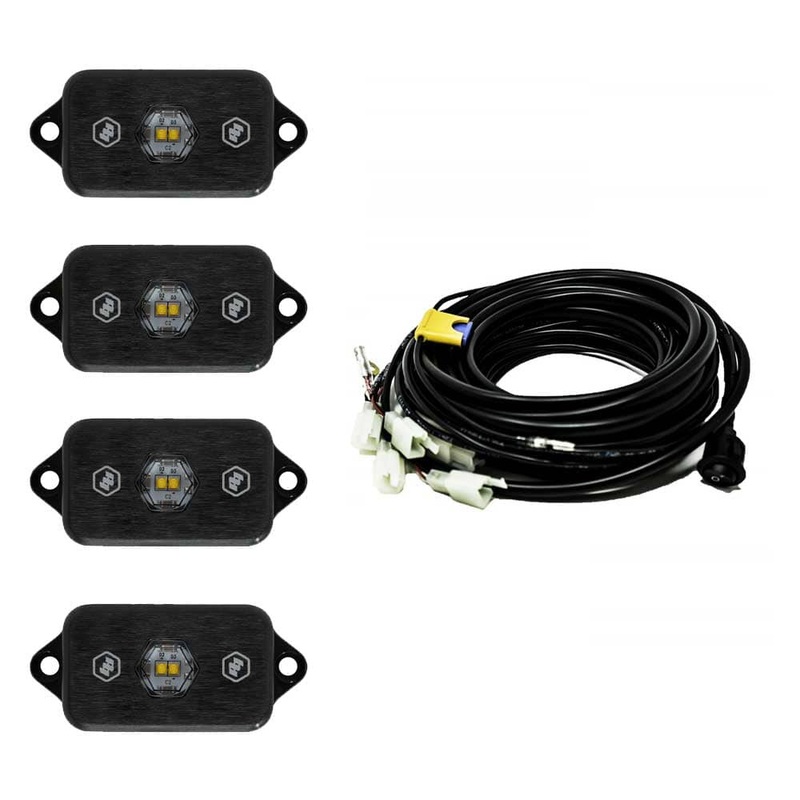 BAJA DESIGNS Exterior LED Rock Light Kit (4PCS) - Universal