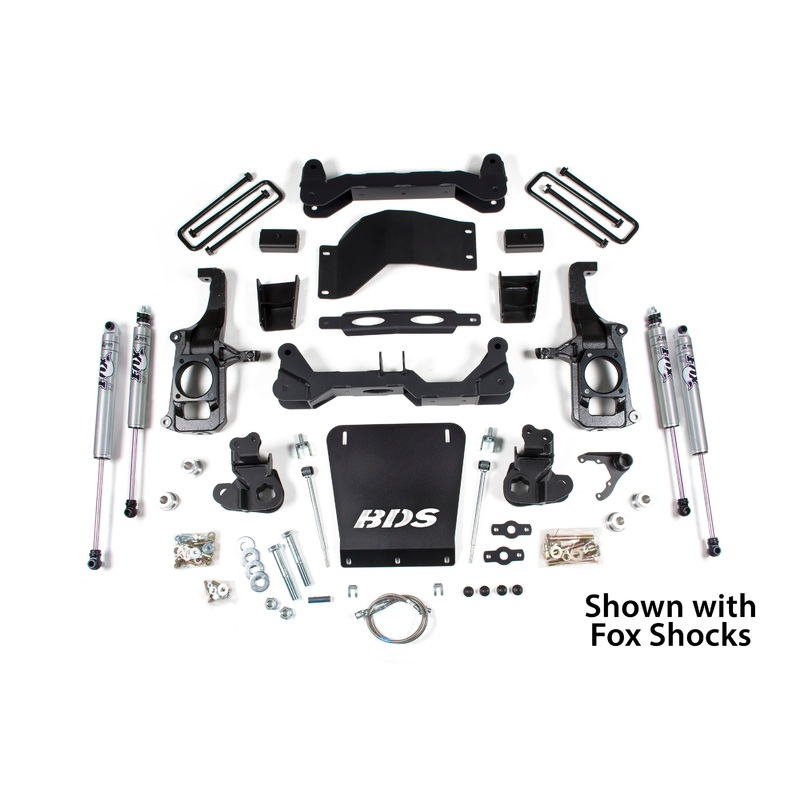 BDS Suspension 4.5" Suspension Lift Kit 2011-2019 Chevrolet/GMC 2500/3500 HD 719H