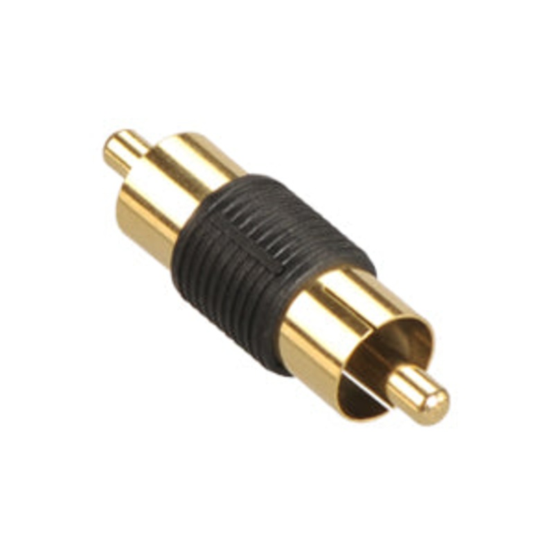 Black RCA M2M Coupler