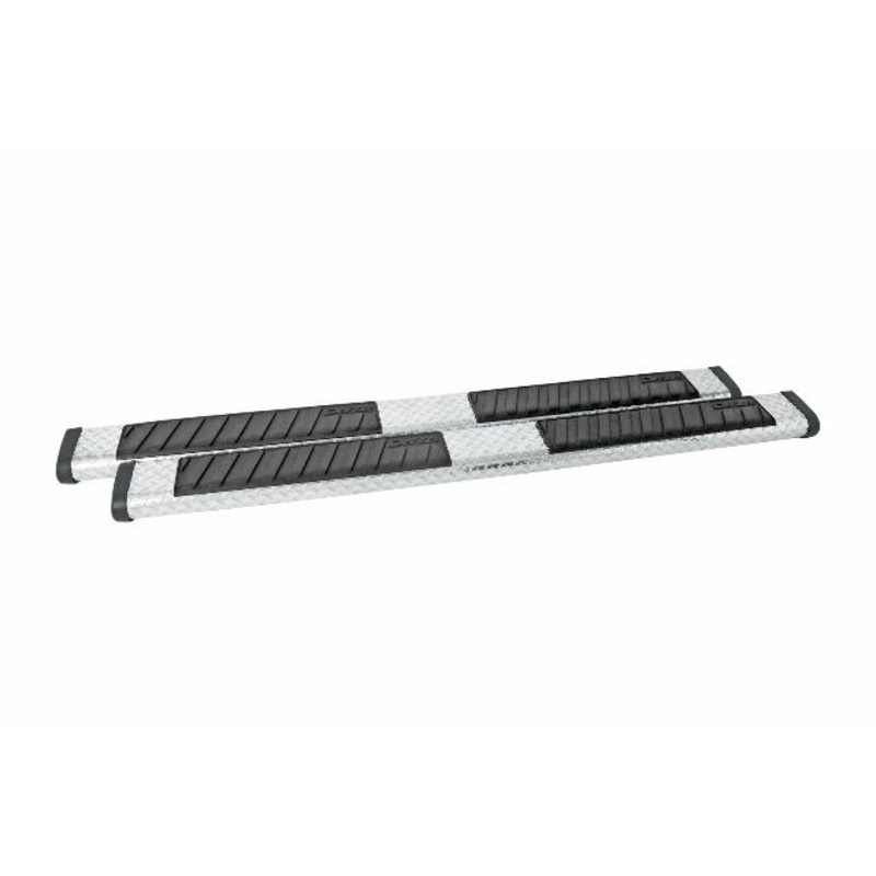 Dee Zee DZ16421 6" Oval Black-Tread Side Steps