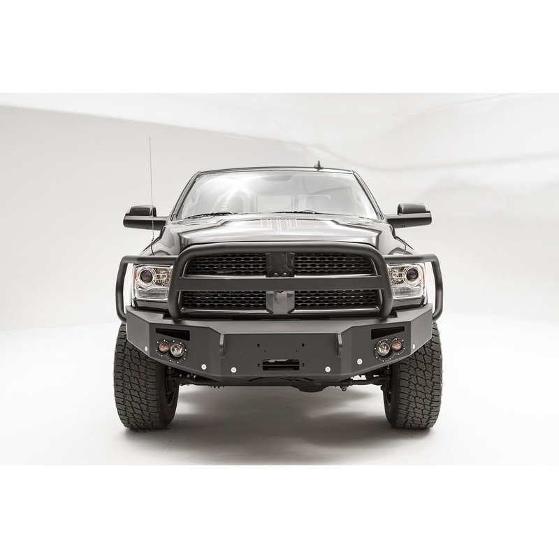 Fab Fours DR16-C4050-1 Premium Winch Front Bumper Fits 16-18 2500 3500