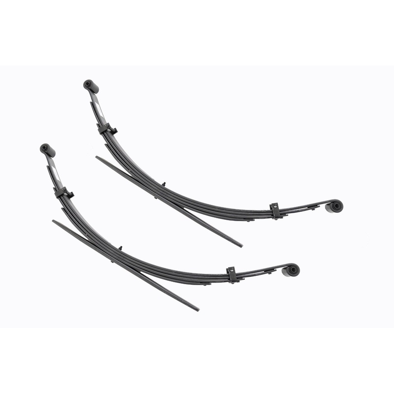 Rear Leaf Springs | 4" Lift | Pair | Dodge/Plymouth Trailduster/W100 Truck/W200 Truck (70-89)