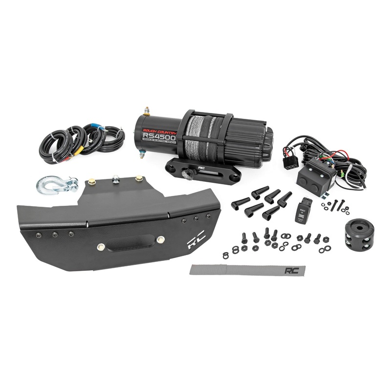 Winch Mount | RS4500S | Polaris RZR Turbo S