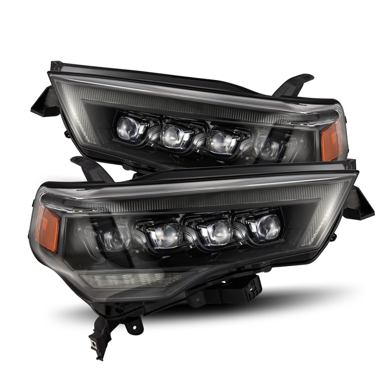 ALPHAREX 2014-2023 Toyota 4Runner MK II NOVA-Series LED Projector Headlights Alpha-Black