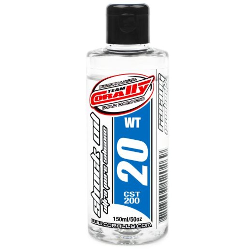 Team Corally Ultra Pure Silicone Shock Oil - 20 WT - 150ml