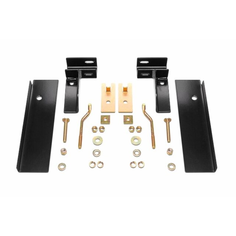 RealTruck Backrack Hardware Kit Compatible with use w/Standard Bed, Black, No Drill | 30112 | Compatible with Ford F-150 1997-2014