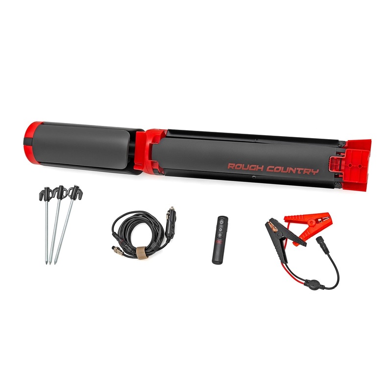 Telescoping Campsite LED Light Kit w/Tripod (12v | 9500 Lumens)