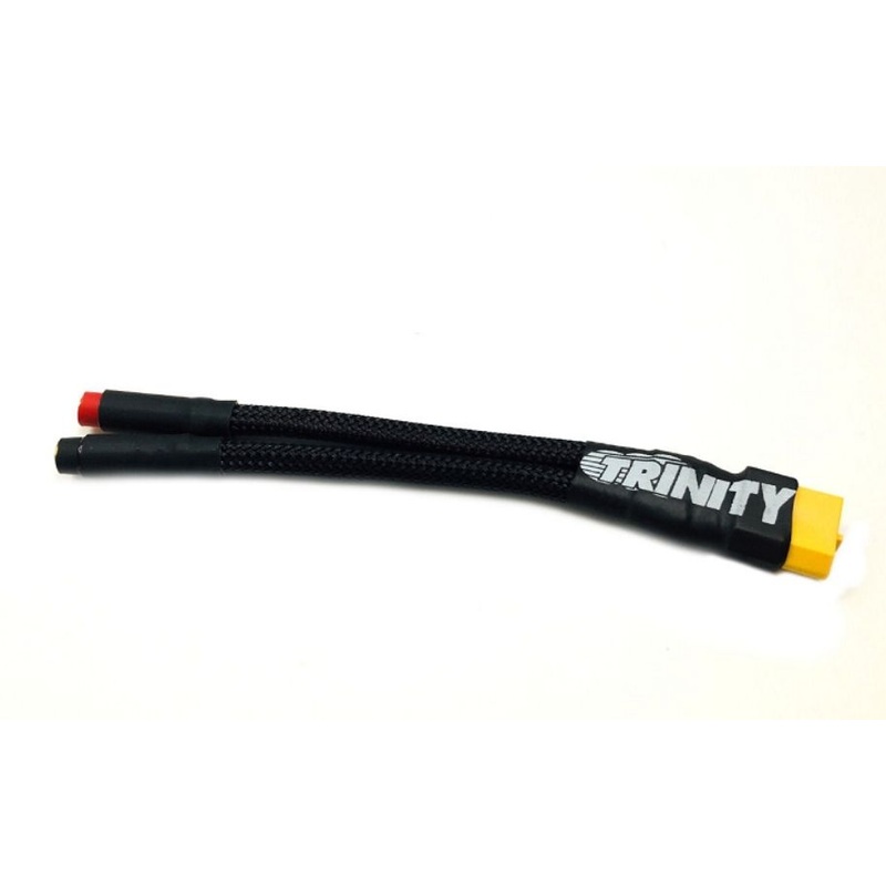 Trinity Pro Jumper Lead-XT60 Female to 4mm Female Bullets