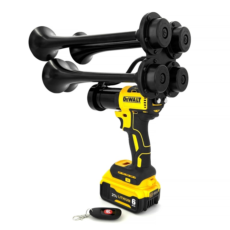 BossHorn DeWalt Train Horn 20v - Extreme Series