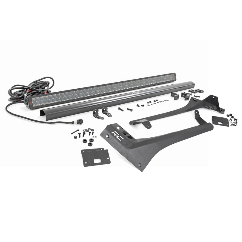 LED Light Kit | Windshield | 50" Spectrum Dual Row | Jeep Gladiator JT/Wrangler JL (18-24)