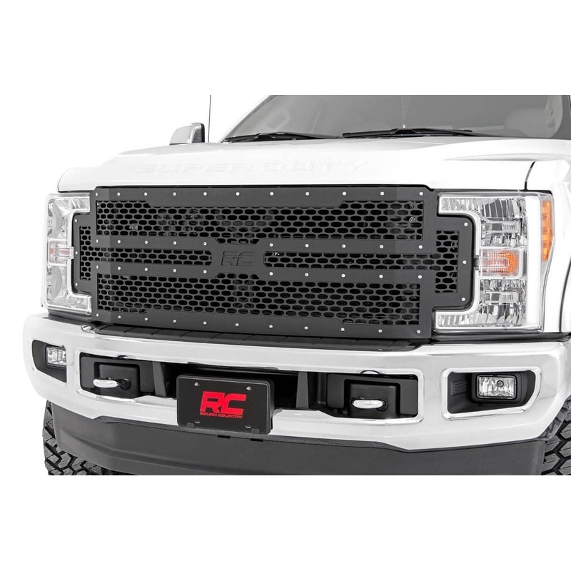 Mesh Grille | Ford F-250/F-350 Super Duty 2WD/4WD (2017-2019)