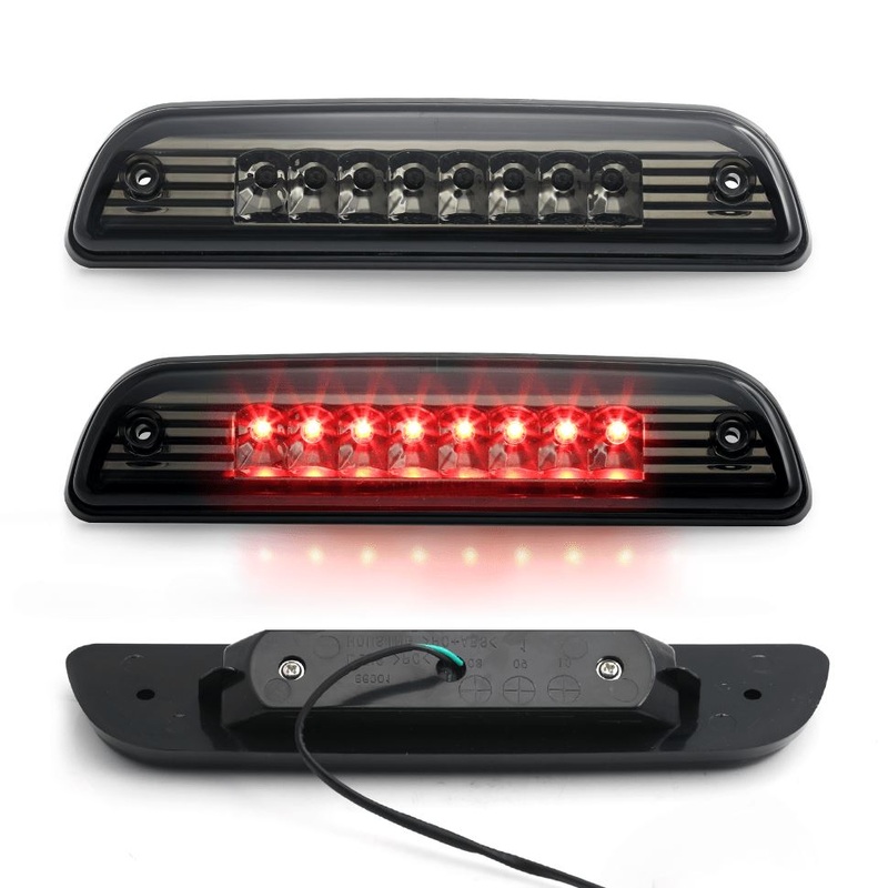 SYNETICUSA 1995-2015 Toyota Tacoma LED Third Brake Light - Smoked Lens