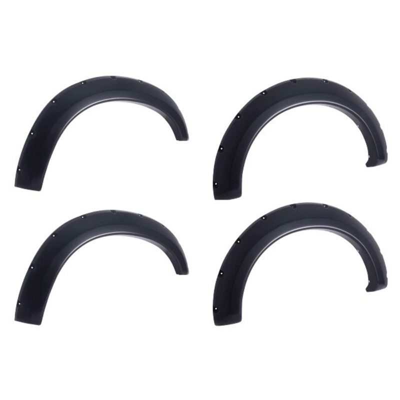EGR 795084 bolt-on look fender flare full set, matte black finish, compatible with select Toyota Tacoma models