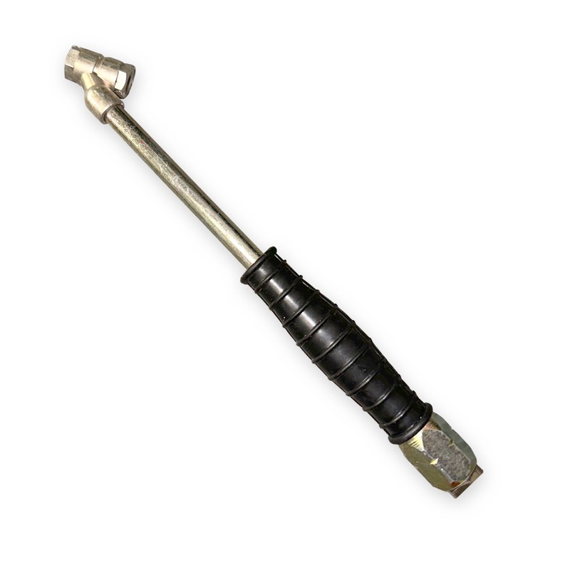 Haltec 30 Degree Dual Foot Open Flow Air Chuck with Rubber Grip