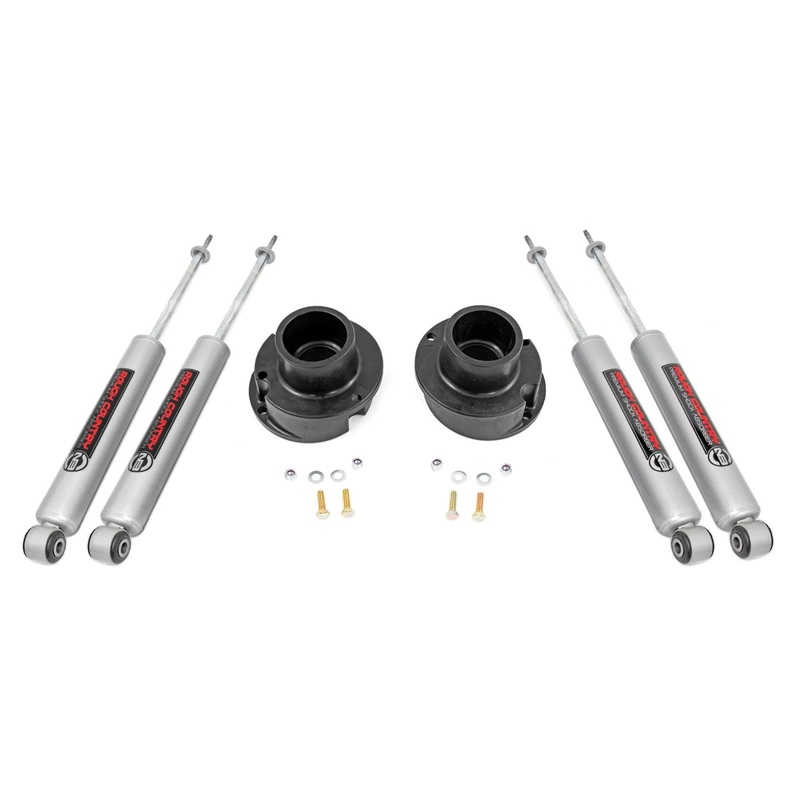 Rough Country 2.5 Inch Leveling Kit RR Coil N3 Fits Dodge Ram 3500 4WD 2013-2024