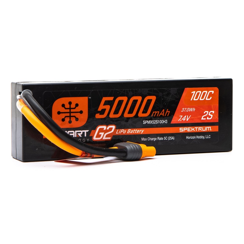 Spektrum 5000mAh 2S 7.4V SmartG2100C IC3