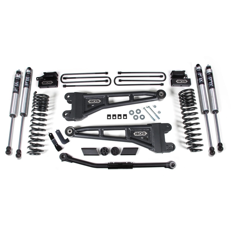 BDS - 2.5 Inch Lift Kit w/ Radius Arm | Ford F450 Super Duty (20-22) 4WD | Diesel & Gas