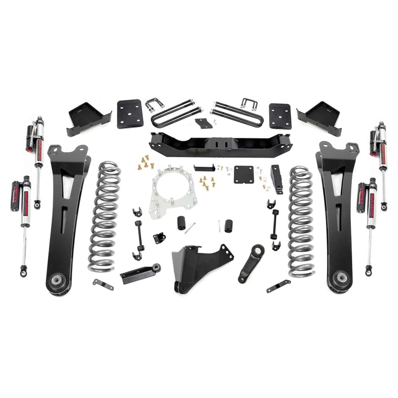 Rough Country 6 Inch Lift Kit R/A OVLDS Vertex Fits Ford F-350 4WD 2017-2022