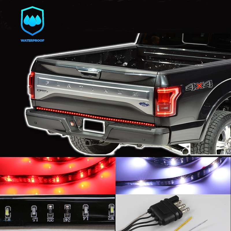 SYNETICUSA LED Light Multi-Function LED Tailgate Bar Strip 40"