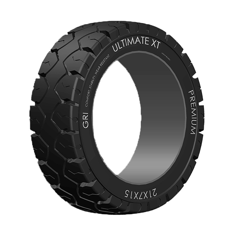 22x9x16 (559/229-406) GRI ULTIMATE XT Press On Band, LUG, Solid, Black
