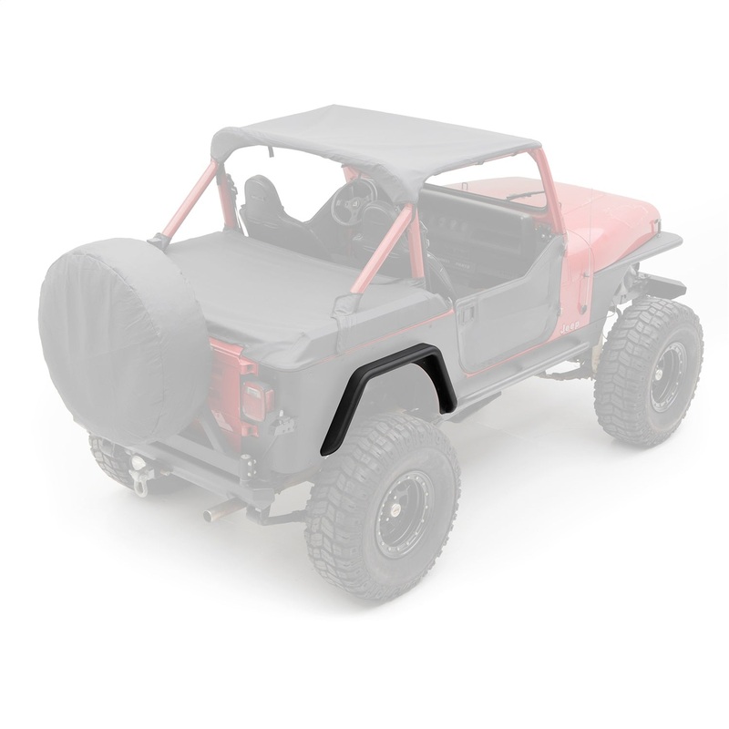 SmittyBilt XRC FLARE ONLY RR,BLK TXT - SB76877