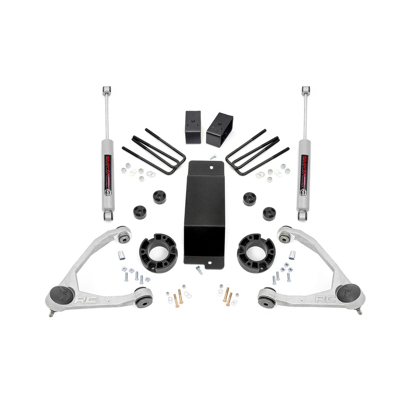 3.5 Inch Lift Kit | Alum/Cast Steel | Chevy/GMC 1500 (07-16)