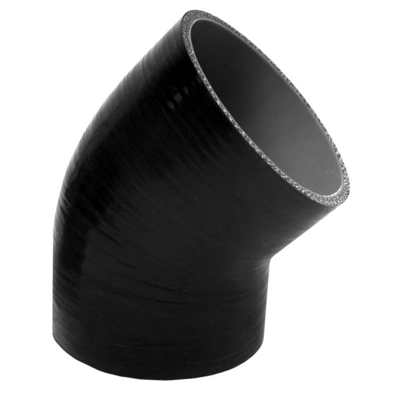 4.5 Inch 45 Deg 6MM 5-Ply Silicone Elbow PPE Diesel