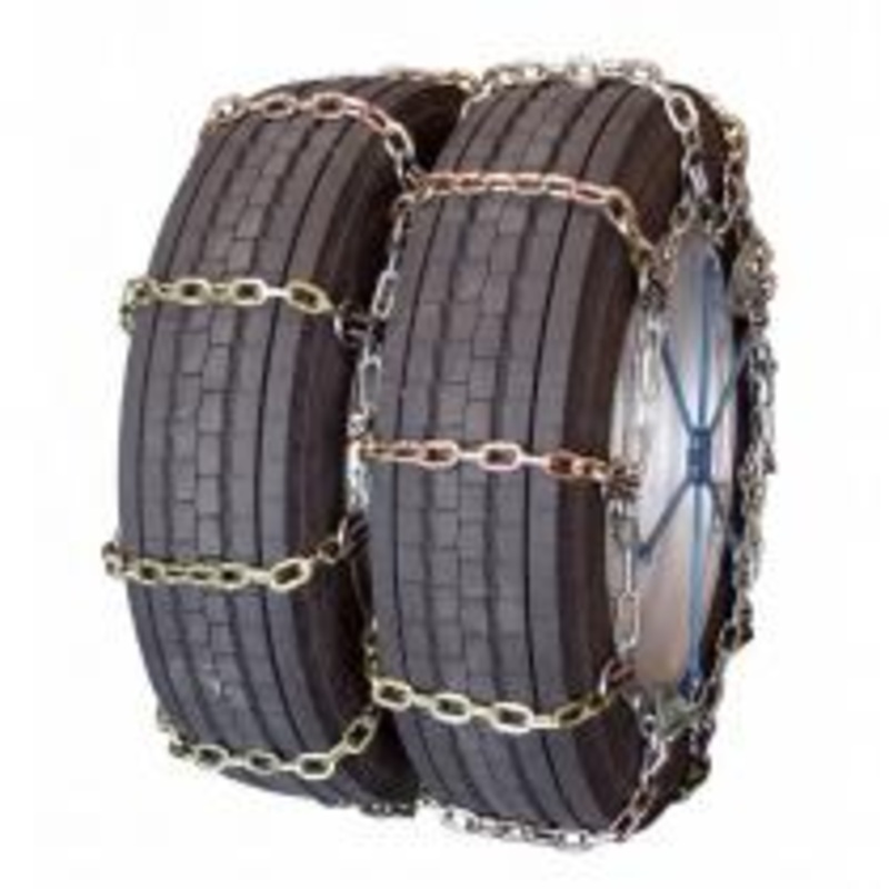 7mm 245/70-19.5 Quality Chain Corp Square Link Alloy Dual-Triple