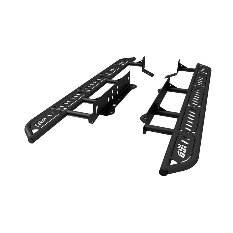 CBI Overland Bolt-On Rock Sliders for Tacoma (2005-2023)