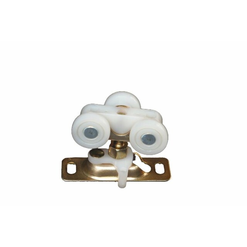 RV Designer H530, Sliding Door Wheel and Hanger, 2 Per Pack, Interior Hardware, White