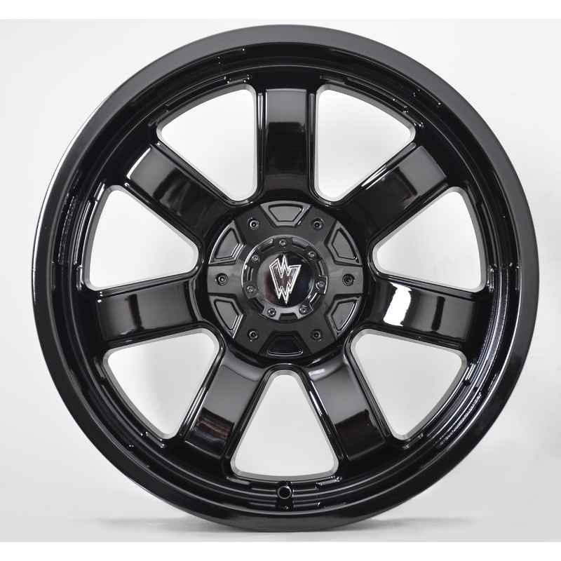 Waldoch Rebel 20X9 All Black Glossy 8X180, 200908180GB