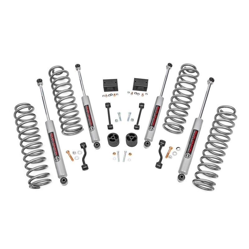 2.5 Inch Lift Kit | Coils | Jeep Wrangler Unlimited Rubicon 4WD (2018-2023)