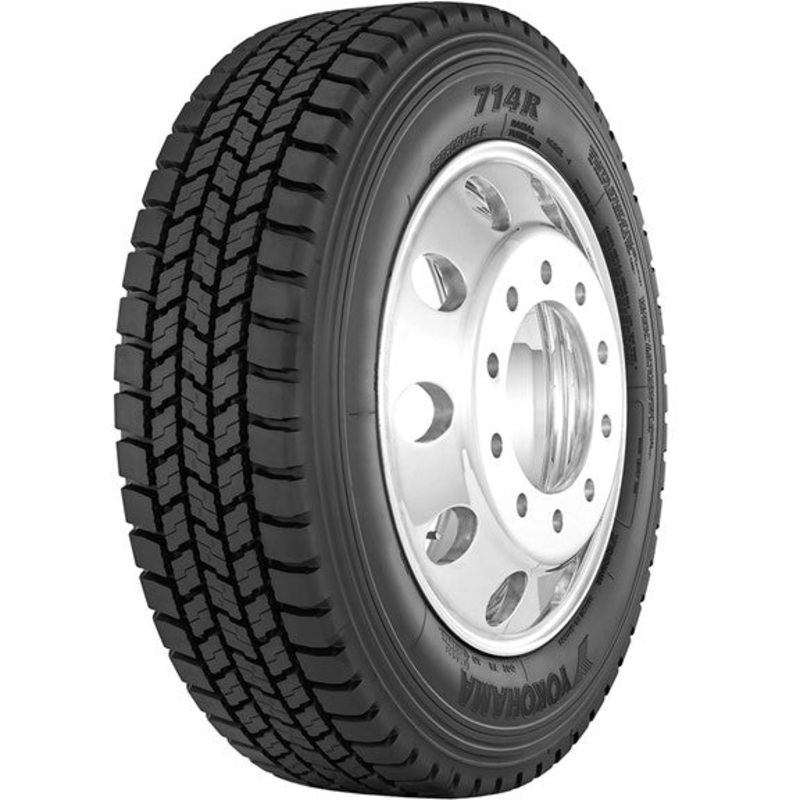225/70R19.5/14 Yokohama 714R Tires Set of 6