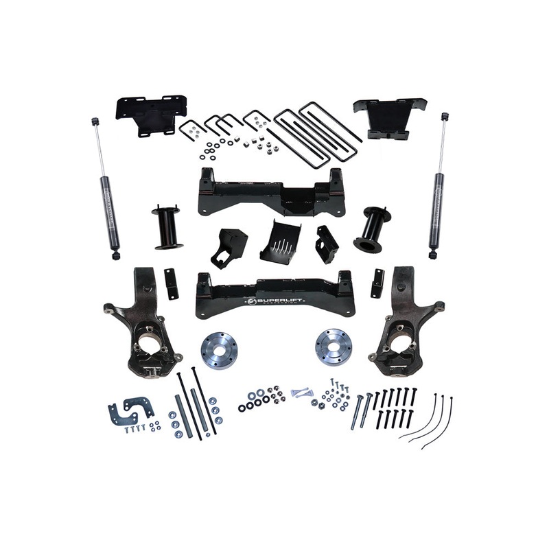 8" Lift Kit-14-18 (19 Old Body) GM 1500 4WD w/OE Al or SS Ctrl Arms w/Bil RrShks K899B