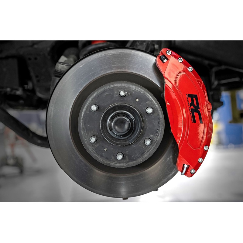 Caliper Covers | Front and Rear | Red | Toyota Tundra 2WD/4WD (2022-2024)